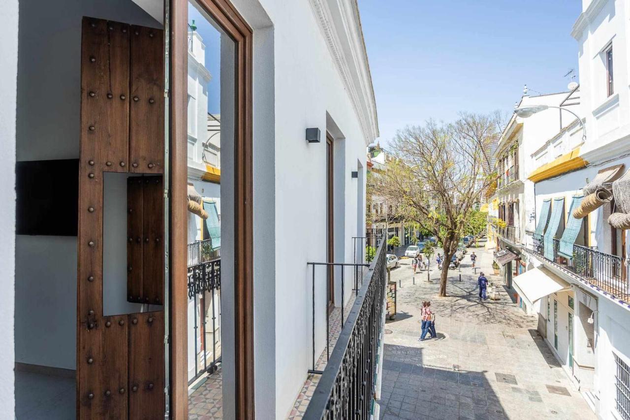 סביליה Comfy Away - Apartamento Exclusivo Mercado De Triana Con Balcon מראה חיצוני תמונה