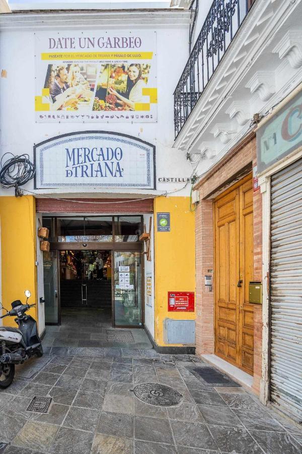 סביליה Comfy Away - Apartamento Exclusivo Mercado De Triana Con Balcon מראה חיצוני תמונה